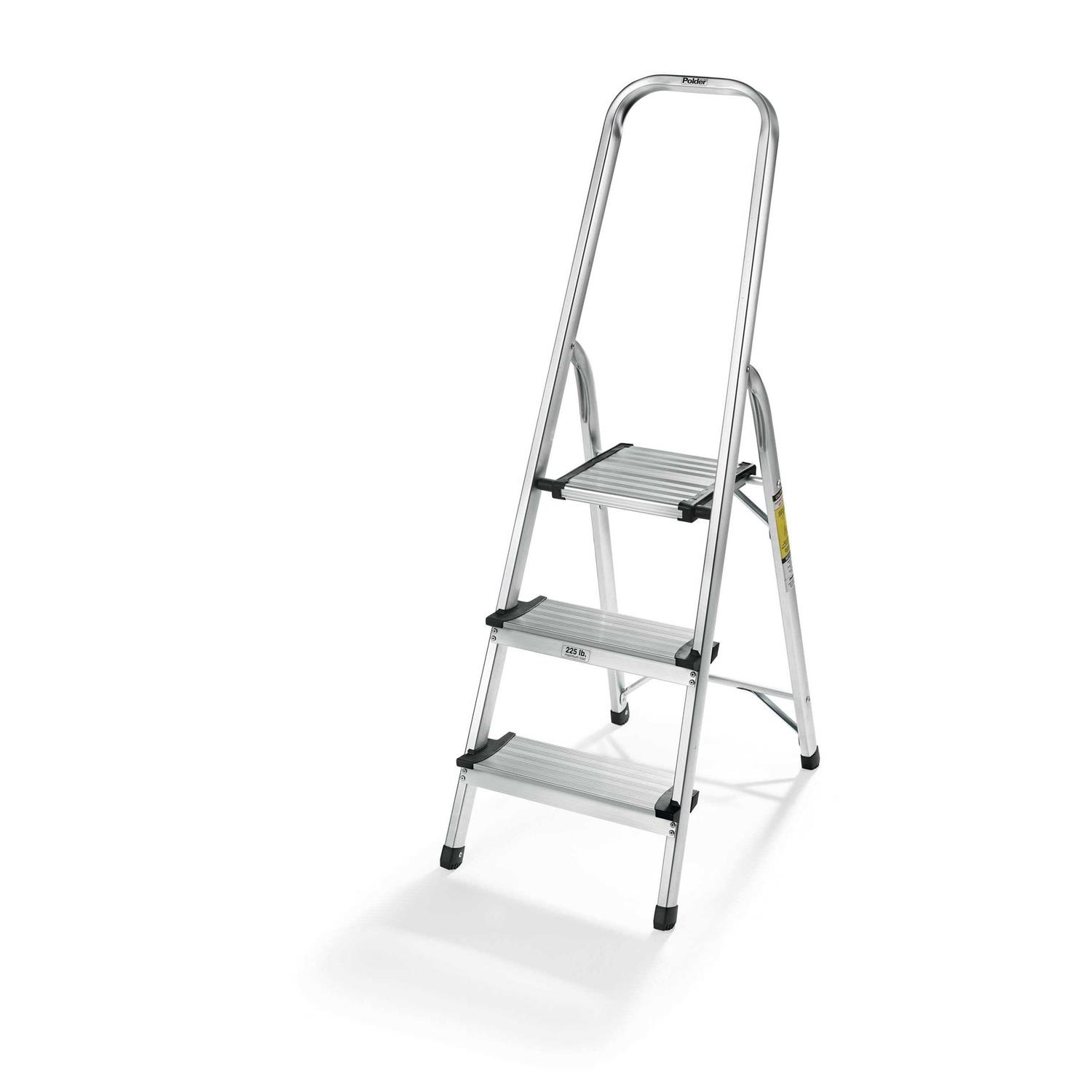 Polder 3-Step Aluminum Ultralight Step Stool - Cheap Fitting