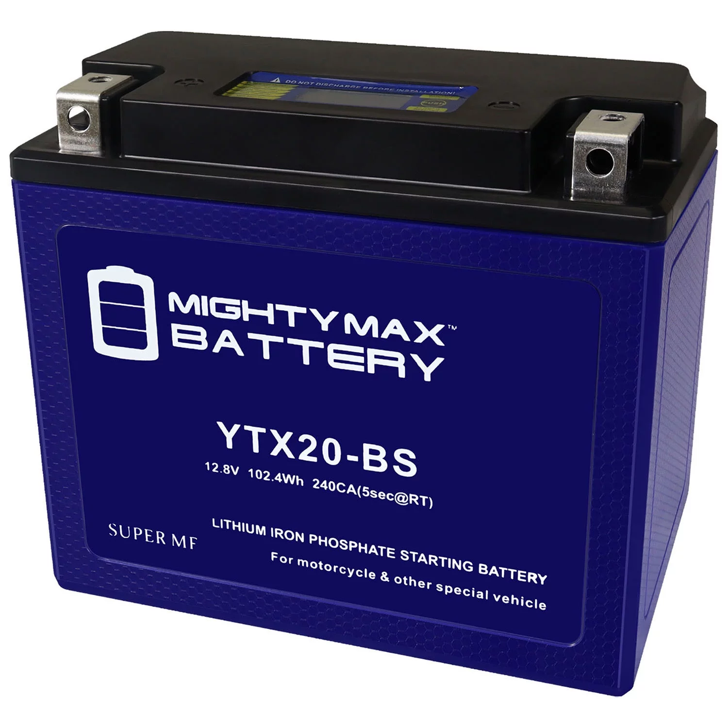 YTX20-BS Lithium Replacement Battery compatible with Arctic Cat ATV 500 13-17 - Cheap Fitting