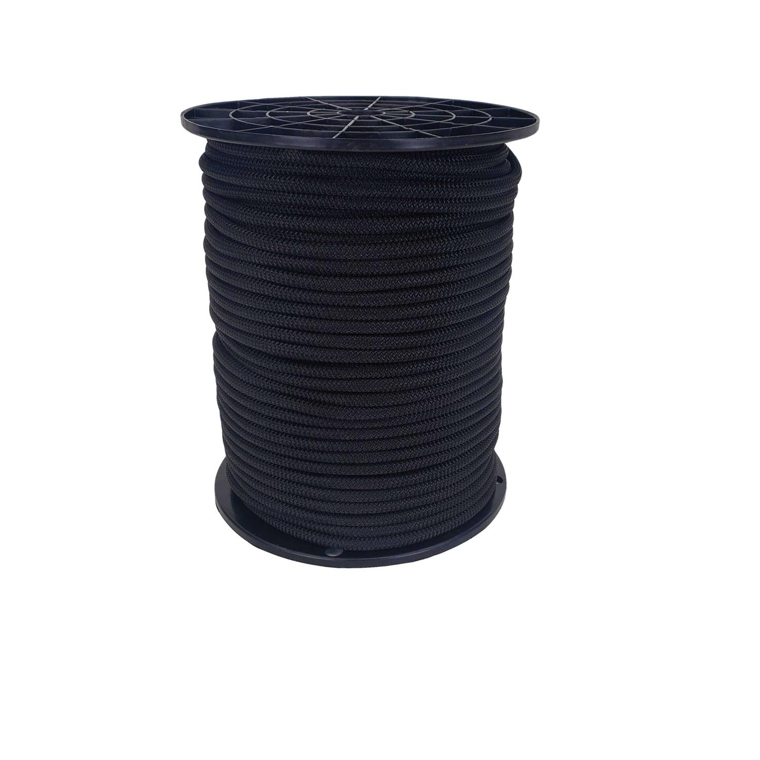 Black Polyester Bungee/Shock Cord Spool - Cheap Fitting