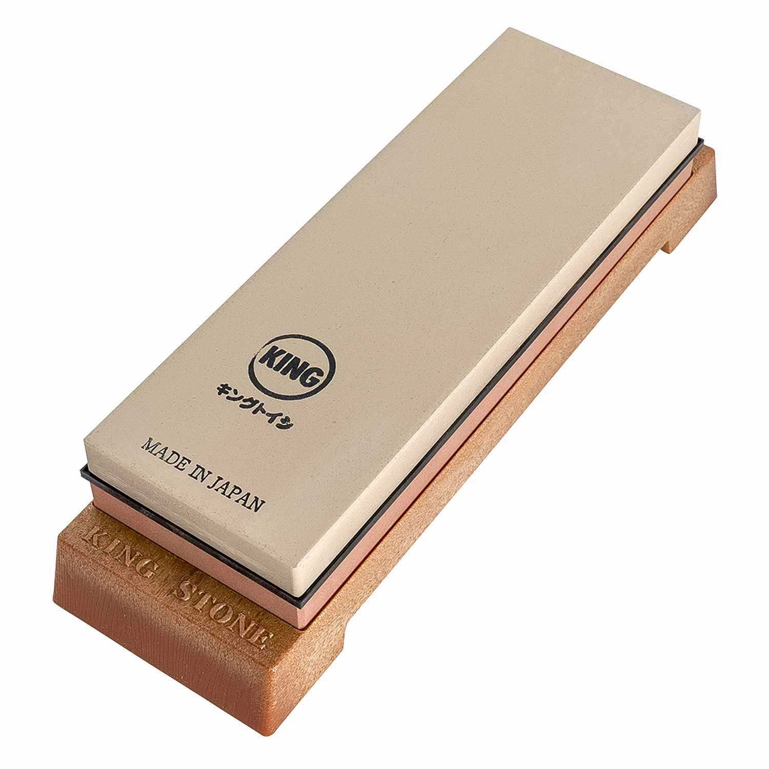 KING Whetstone Japanese Waterstone 1000/6000 Grit Sharpening - Cheap Fitting