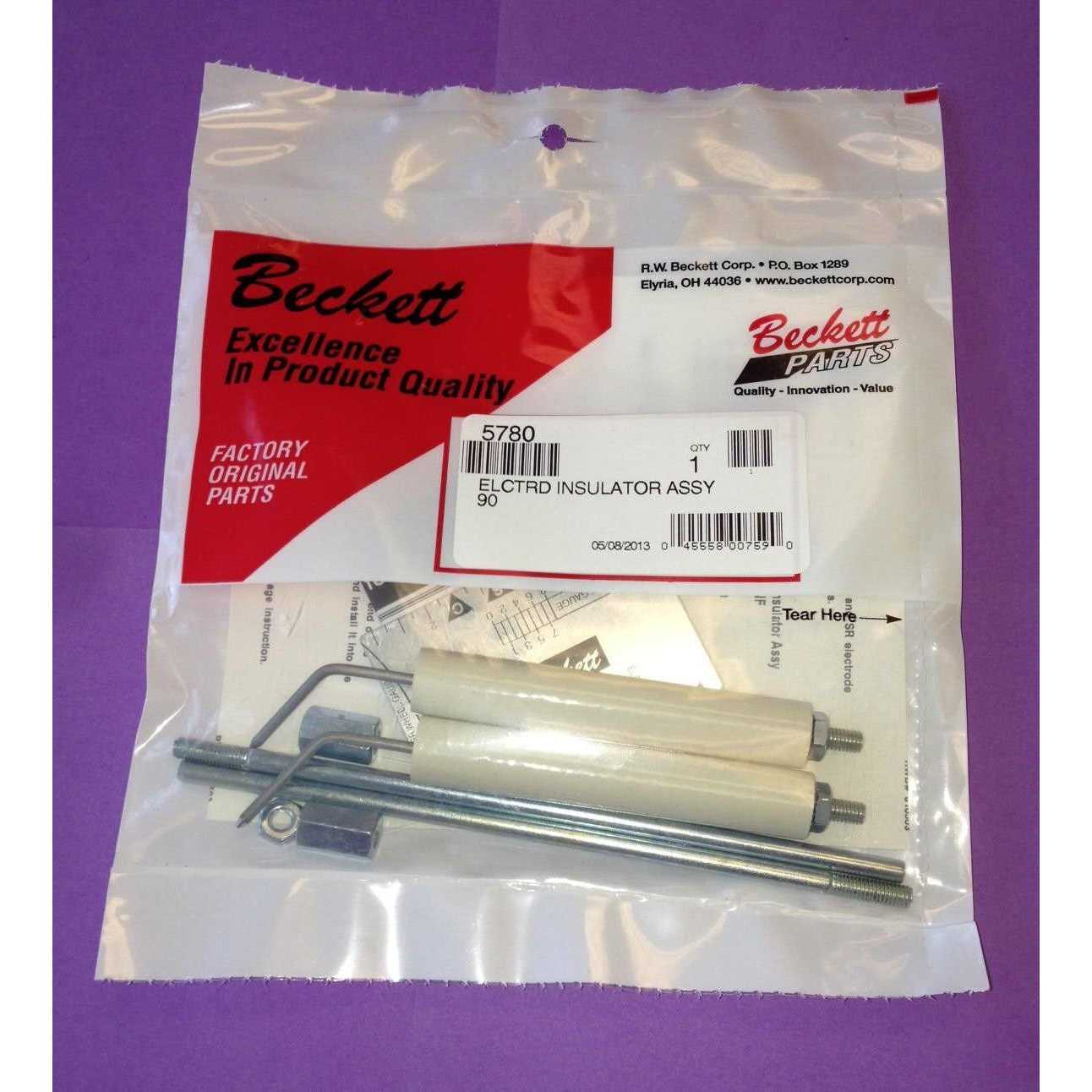 New Beckett 5780 Genuine OEM Electrode Kit for AF AFG SR Models - Cheap Fitting