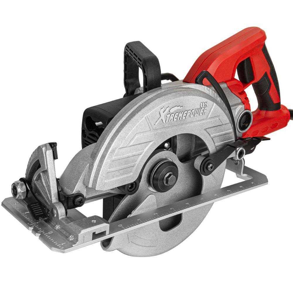 XtremepowerUS 7-1/4 in. 1800-Watt Circular Saw Cut Off Saw Cutter Adjustable Cutting Depth - Cheap Fitting