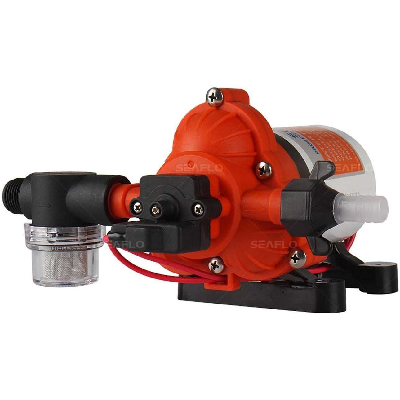 Seaflo 115V 3.0 GPM Water Pressure Pump - Cheap Fitting