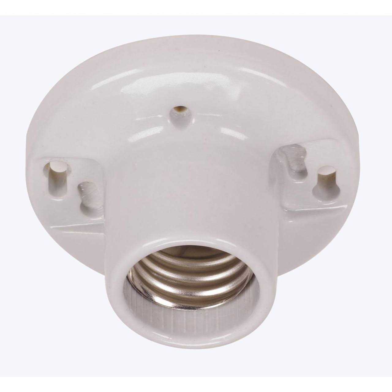 Satco Keyless Porcelain Mogul Base Receptacle - Cheap Fitting