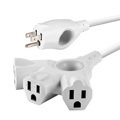 Philips EZGrip 3-Outlet 16 Gauge Indoor & Outdoor Grounded Extension Cord - Cheap Fitting