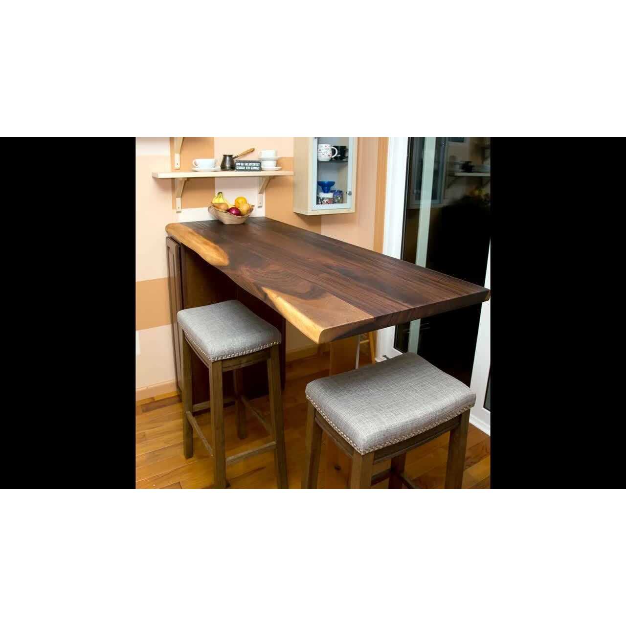 HARDWOOD REFLECTIONS 30 in. D Birch Butcher Block Desktop Countertop - Cheap Fitting