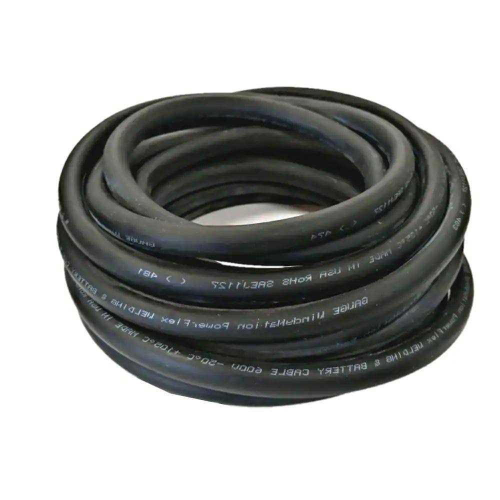 WindyNation Black Red Welding Cable - Cheap Fitting