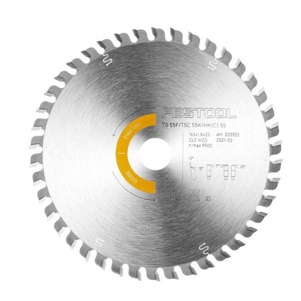 Festool 495377 Fine 48-Tooth Saw Blade for TS 55 - Cheap Fitting