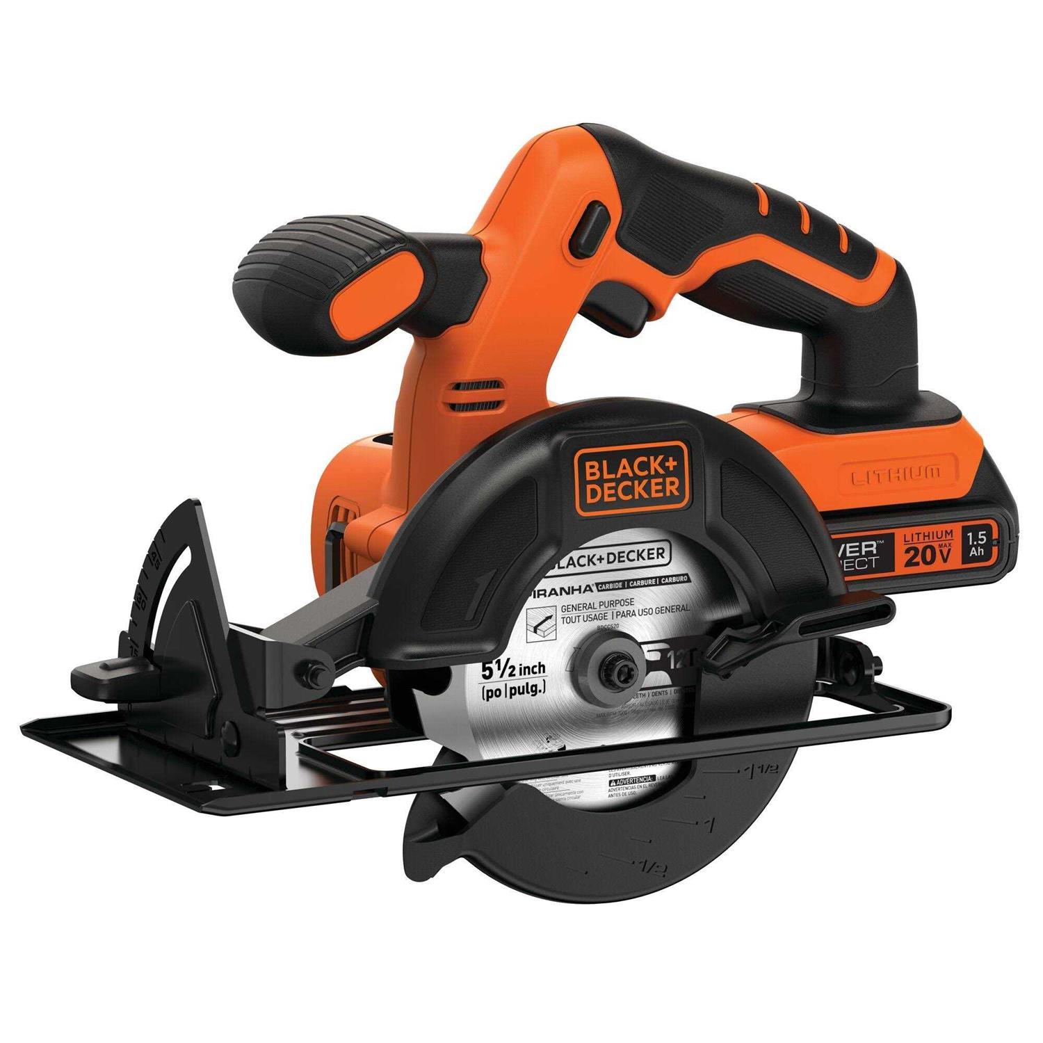 Black+Decker 20V MAX 5-1/2-Inch Cordless Circular Saw - Cheap Fitting