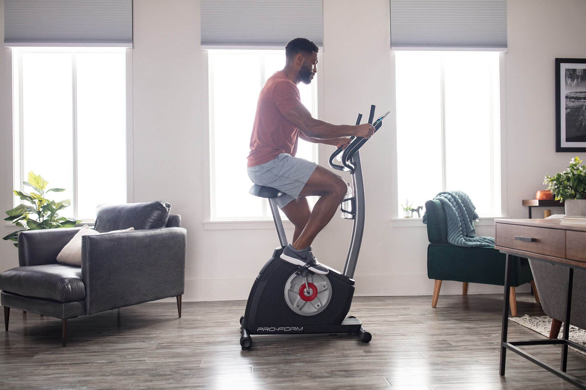 ProForm Cycle Trainer 300 Ci Upright Stationary Exercise Bike, Compatible with iFIT Personal Training - Cheap Fitting