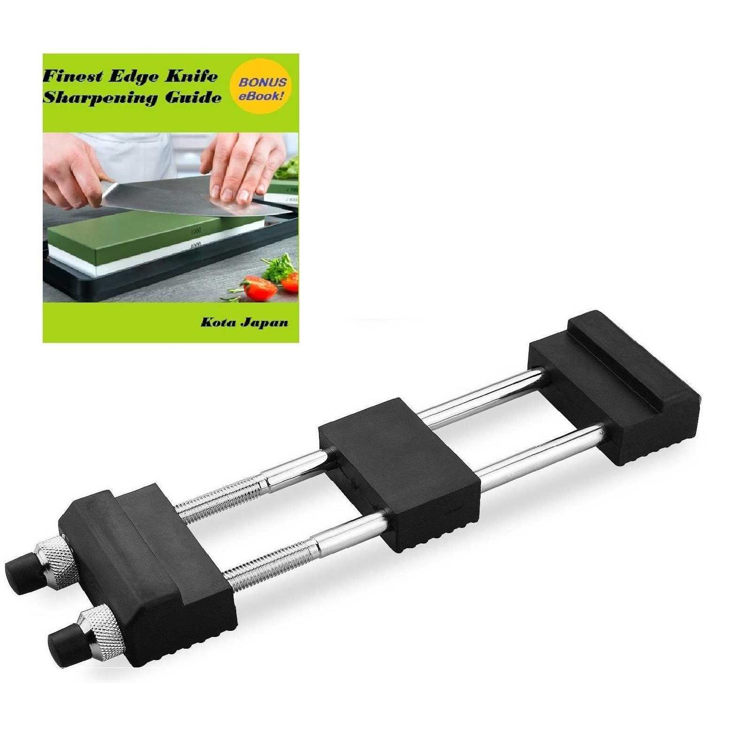 Kota Japan Universal Sharpening Whetstone and Bench Stone Sharpener Holder with Adjustable No-Slip Base - Cheap Fitting