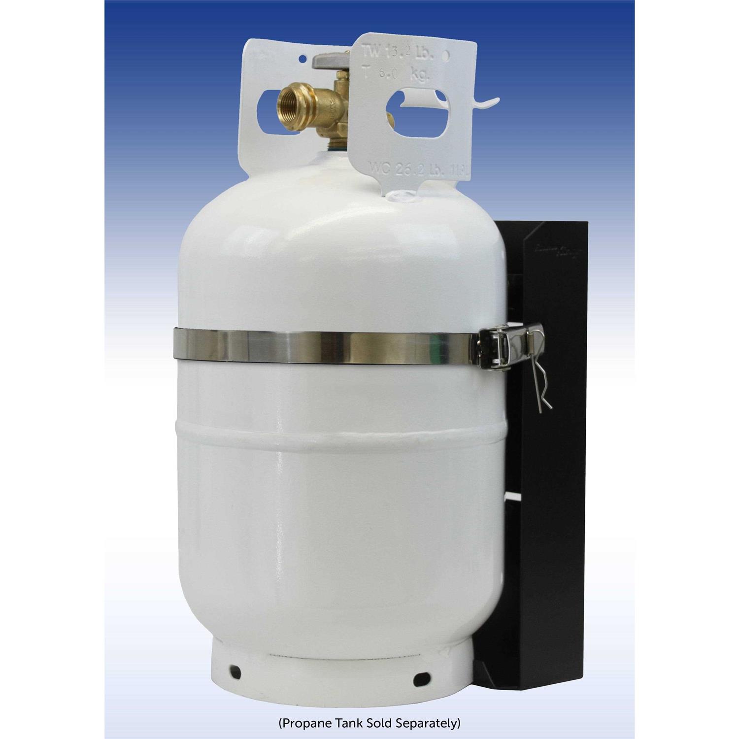 Flame King T-Rack 10lb Propane Tank Mounting Bracket Strap for RV, Trailers, Campervan, and Overland Vehicles - Cheap Fitting