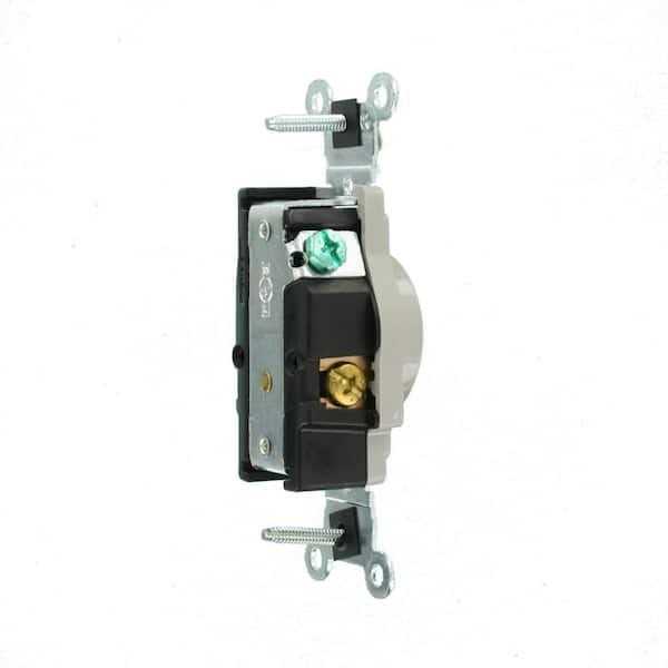 Leviton 5461 Industrial Grade Single Receptacle - Cheap Fitting