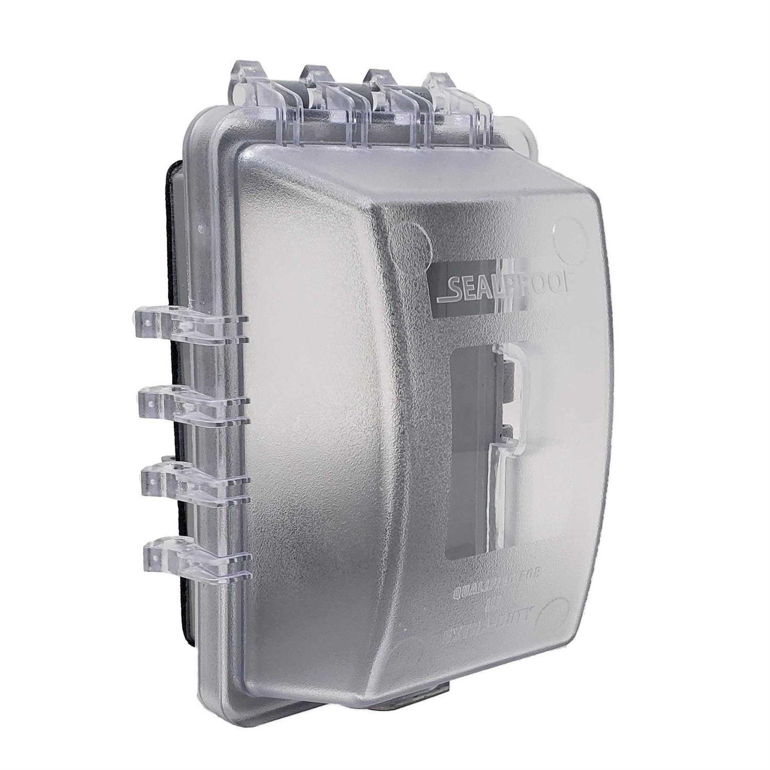 Sealproof 1-Gang Weatherproof In Use Outlet Cover - Cheap Fitting