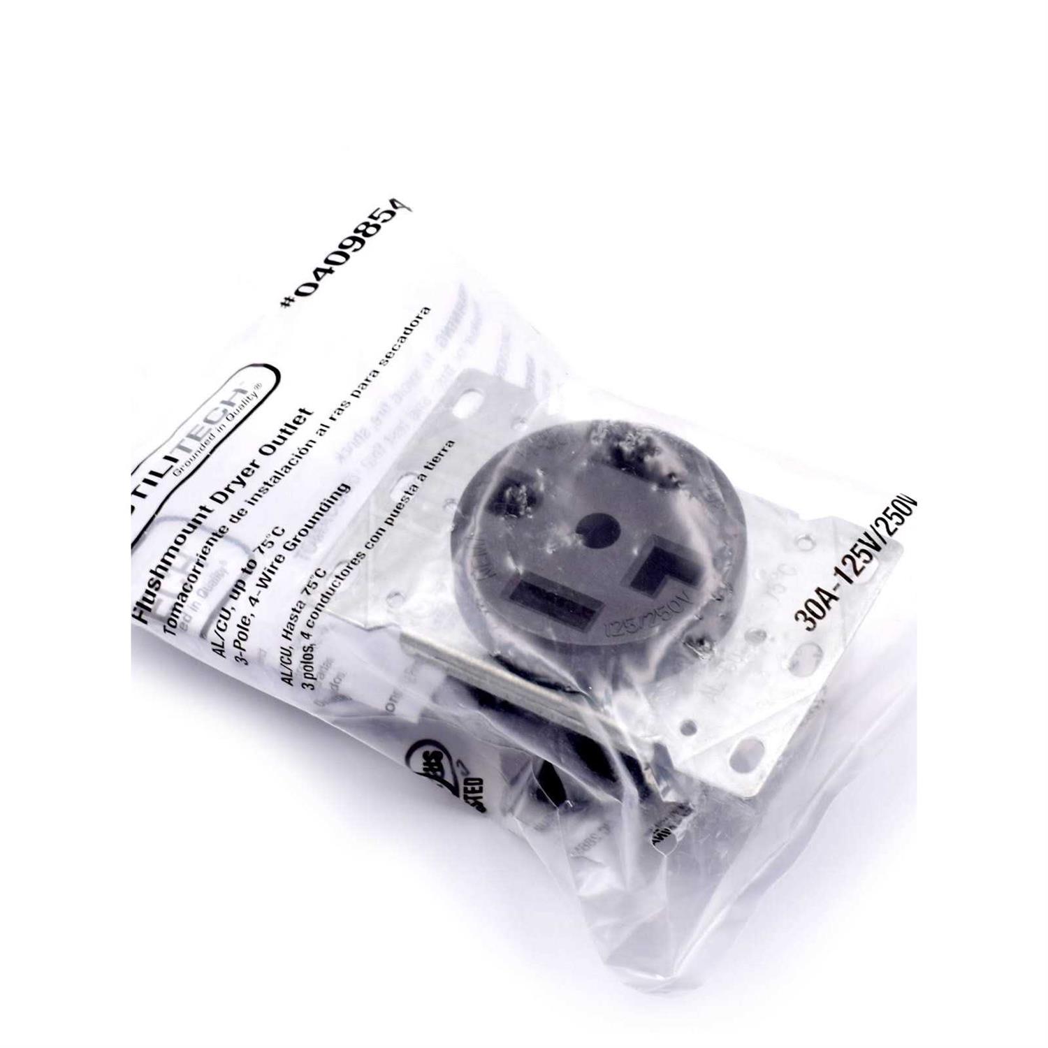 Utilitech 30-Amp Industrial Round Dryer 2105S - Cheap Fitting