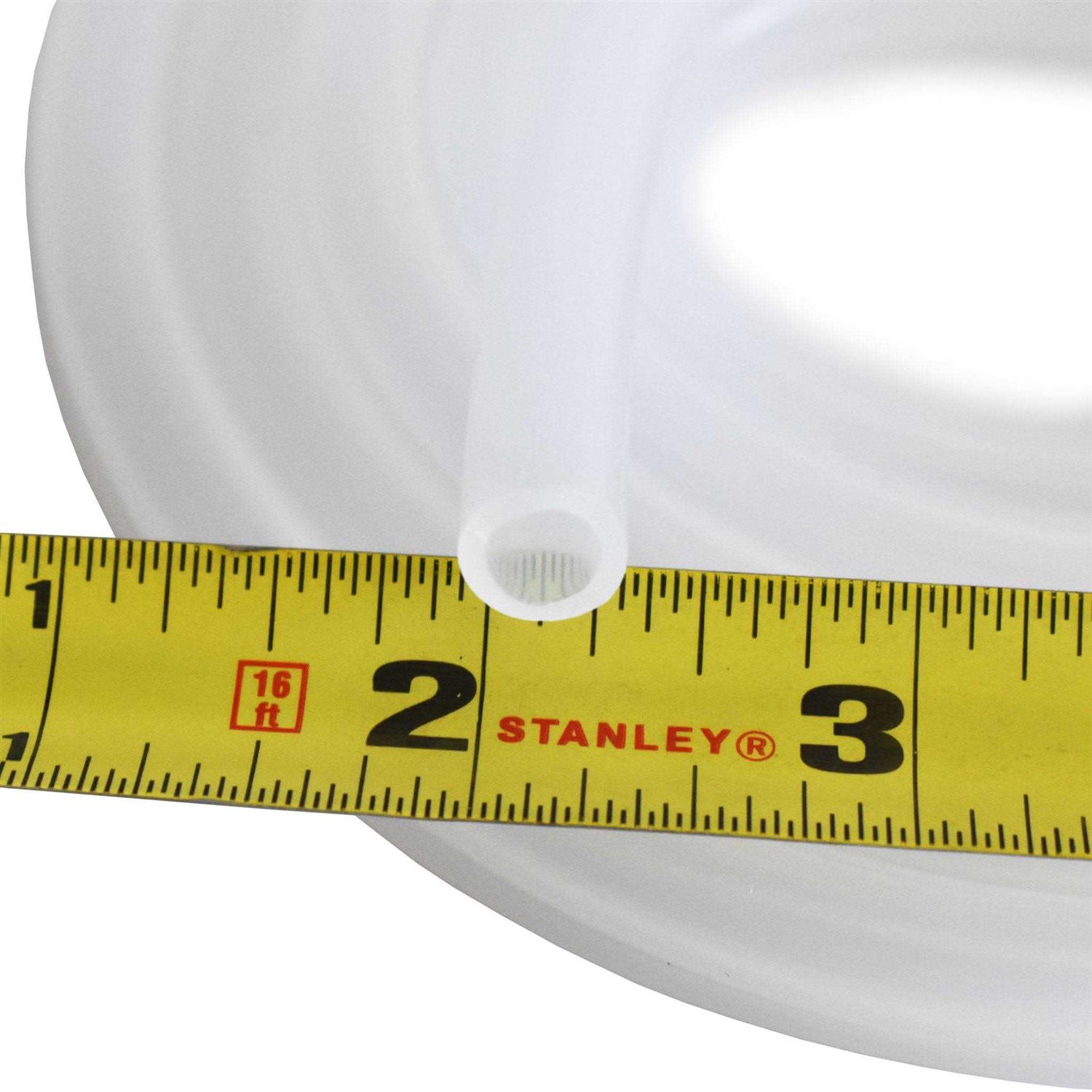 Pure Silicone Tubing 1/4 inch ID x 3/8 inch OD - Cheap Fitting