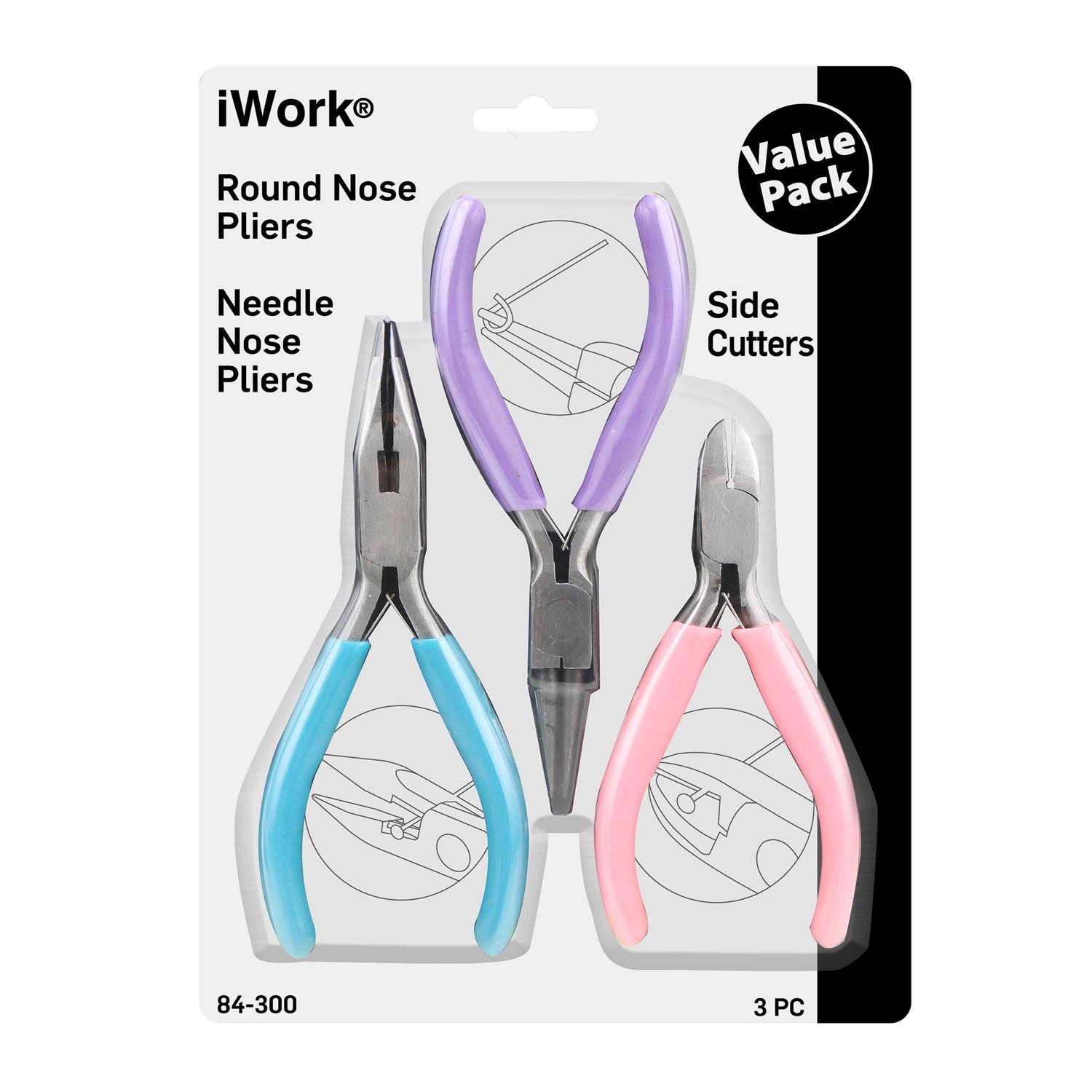 iWork 3 PC Pliers Set - Cheap Fitting