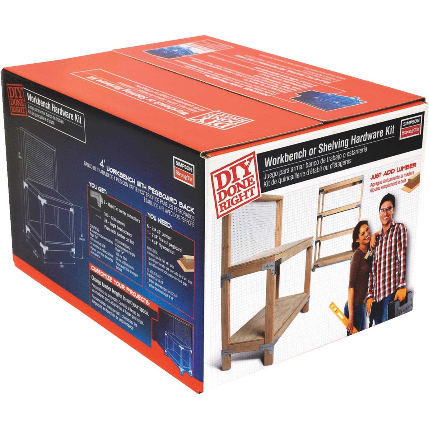 Simpson Strong Tie Workbench/Shelving Kit WBSK - Cheap Fitting