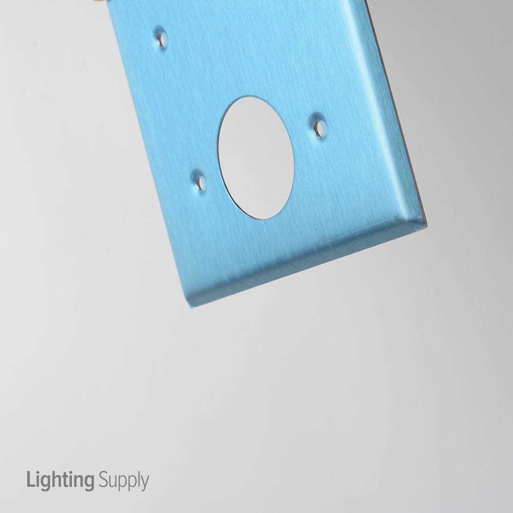 Leviton 2-Gang 1-Blank 1-Single 1.406-Inch Diameter 84085-40 - Cheap Fitting