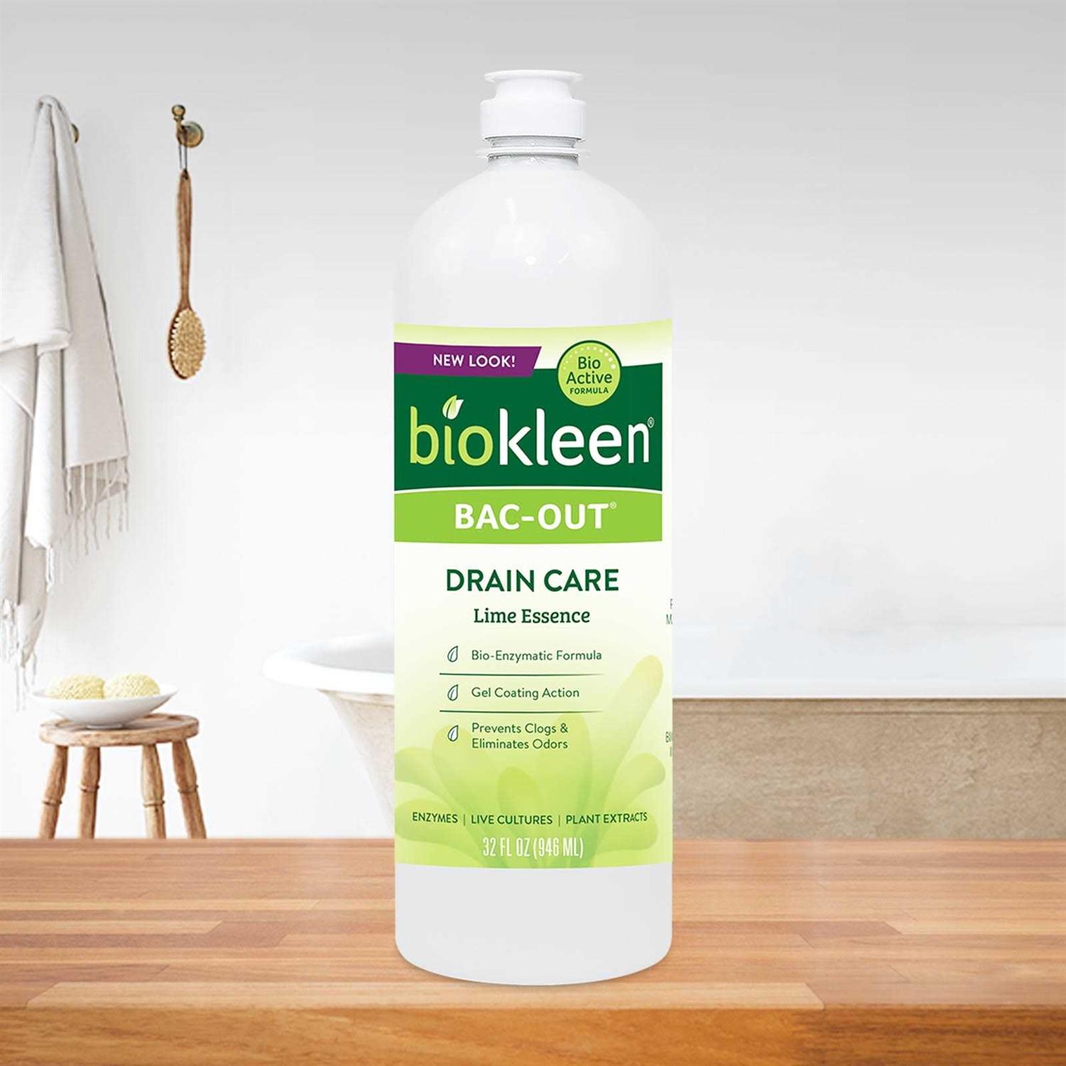 Biokleen Bac-Out Enzymatic Drain Cleaner 32 Ounce - Cheap Fitting