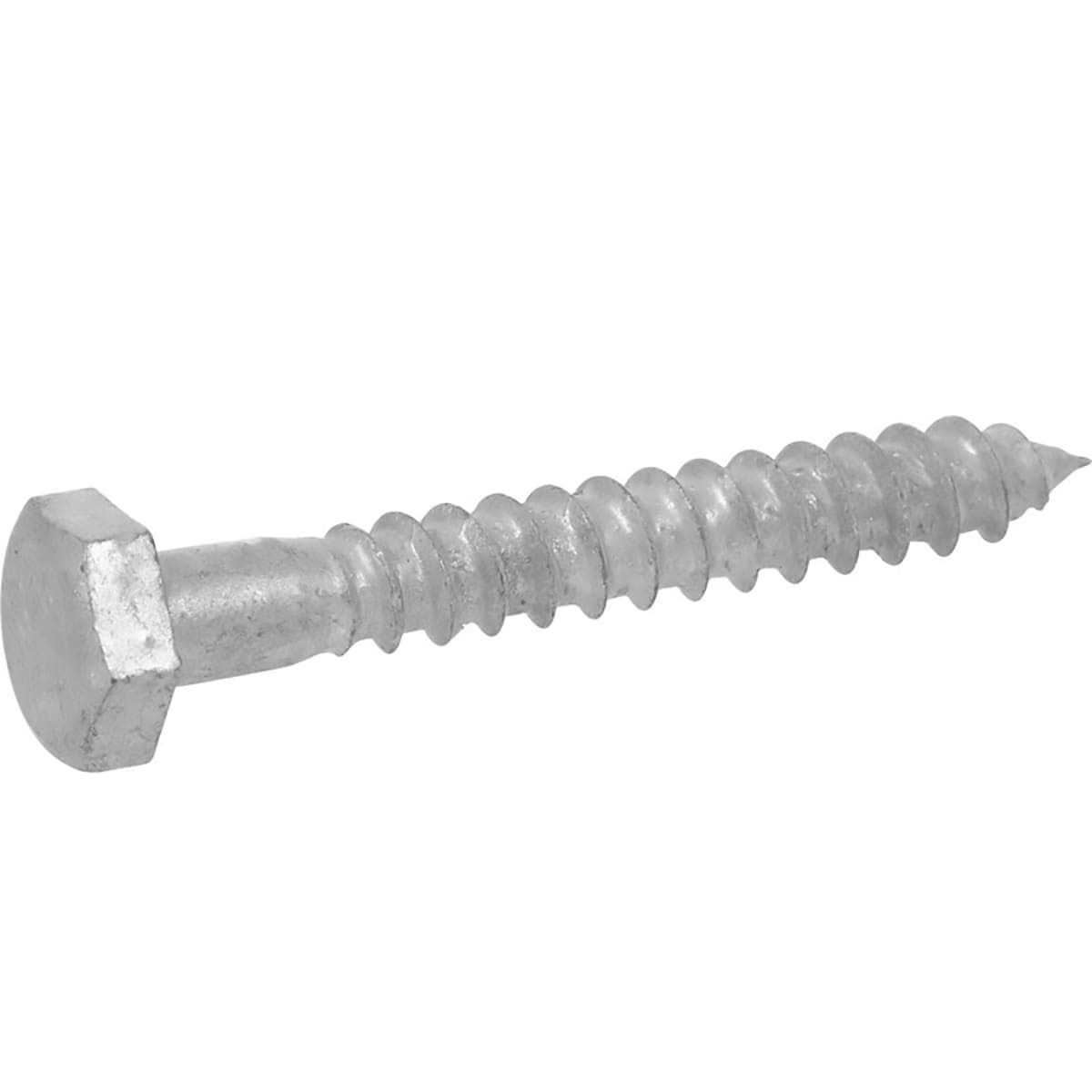 Hillman 1/2-in x Hot-Dipped Galvanized Hex-Head Exterior Lag Screws - Cheap Fitting