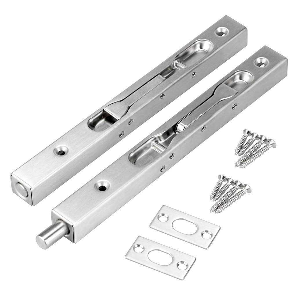 Sumnacon 6 Inch Door Bolts Concealed Security French Door Locks - Cheap Fitting