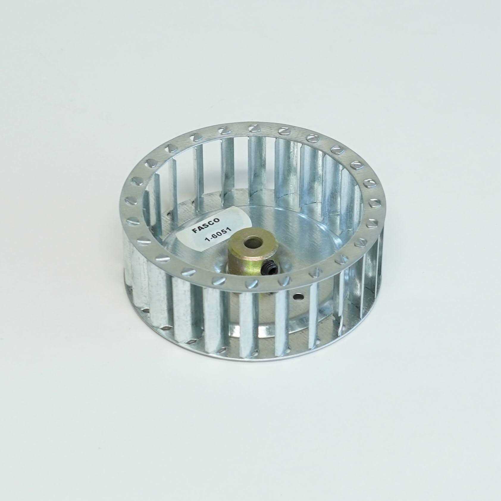 Fasco 1-6051 Single Inlet Blower Wheel 1 13/64 W Ccw 5640Rpm - Cheap Fitting