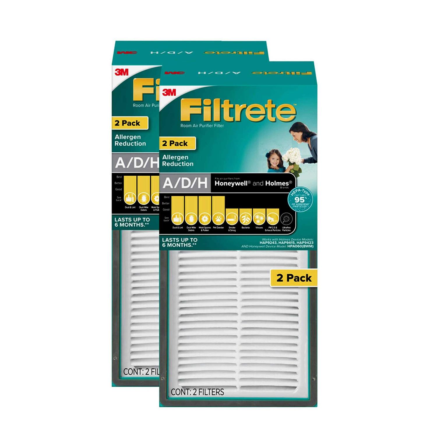 Filtrete by 3M Allergen Reduction HEPA-Type Air Purifier Filter - Cheap Fitting