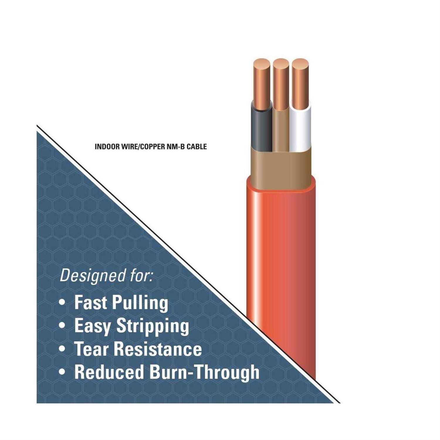 Southwire Wire 10/2 Nmwg 50′ 28829022 - Cheap Fitting