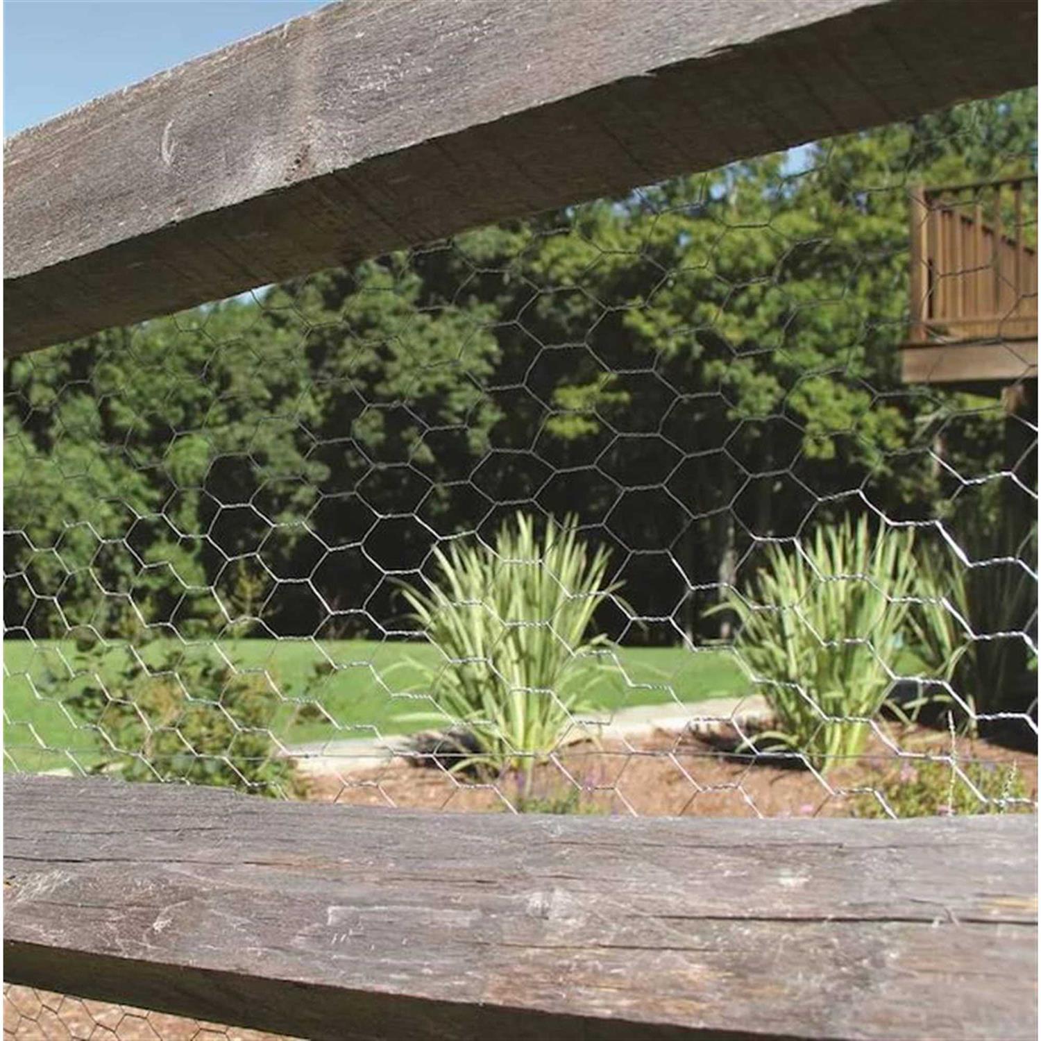 Garden Zone Poultry Netting 24×50 - Cheap Fitting