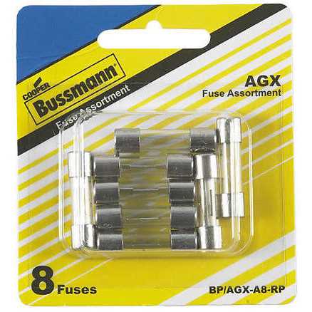 Bussmann BP/AGX-A8-RP AGX Glass Tube Fuse Assortment - Cheap Fitting