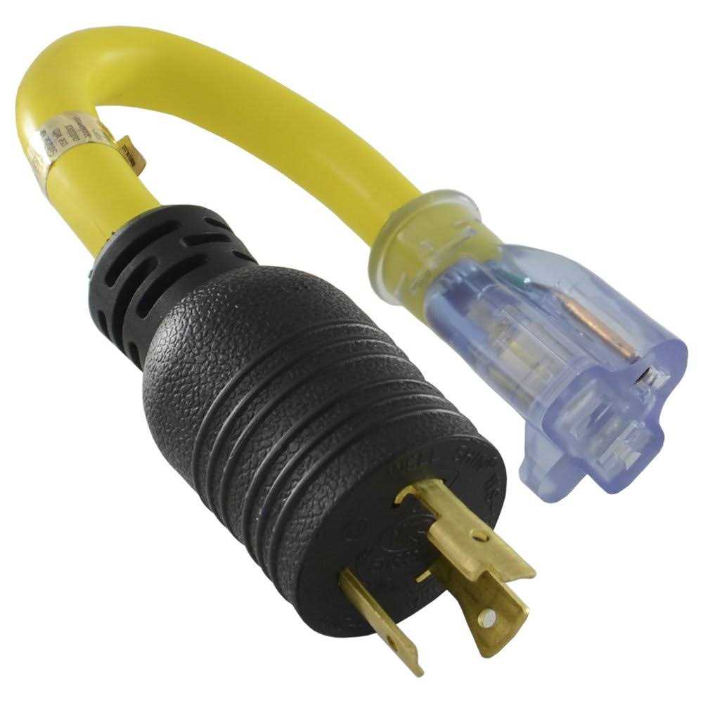 Conntek Pl520520 Nema L5-20P to Nema 5-15/20R Pigtail Adapter - Cheap Fitting