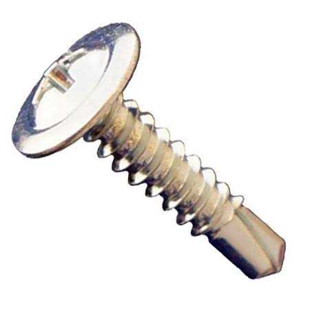 #8 x Daggerz Phillips Modified Truss Wafer Self Drill Screws Zinc MTSD - Cheap Fitting