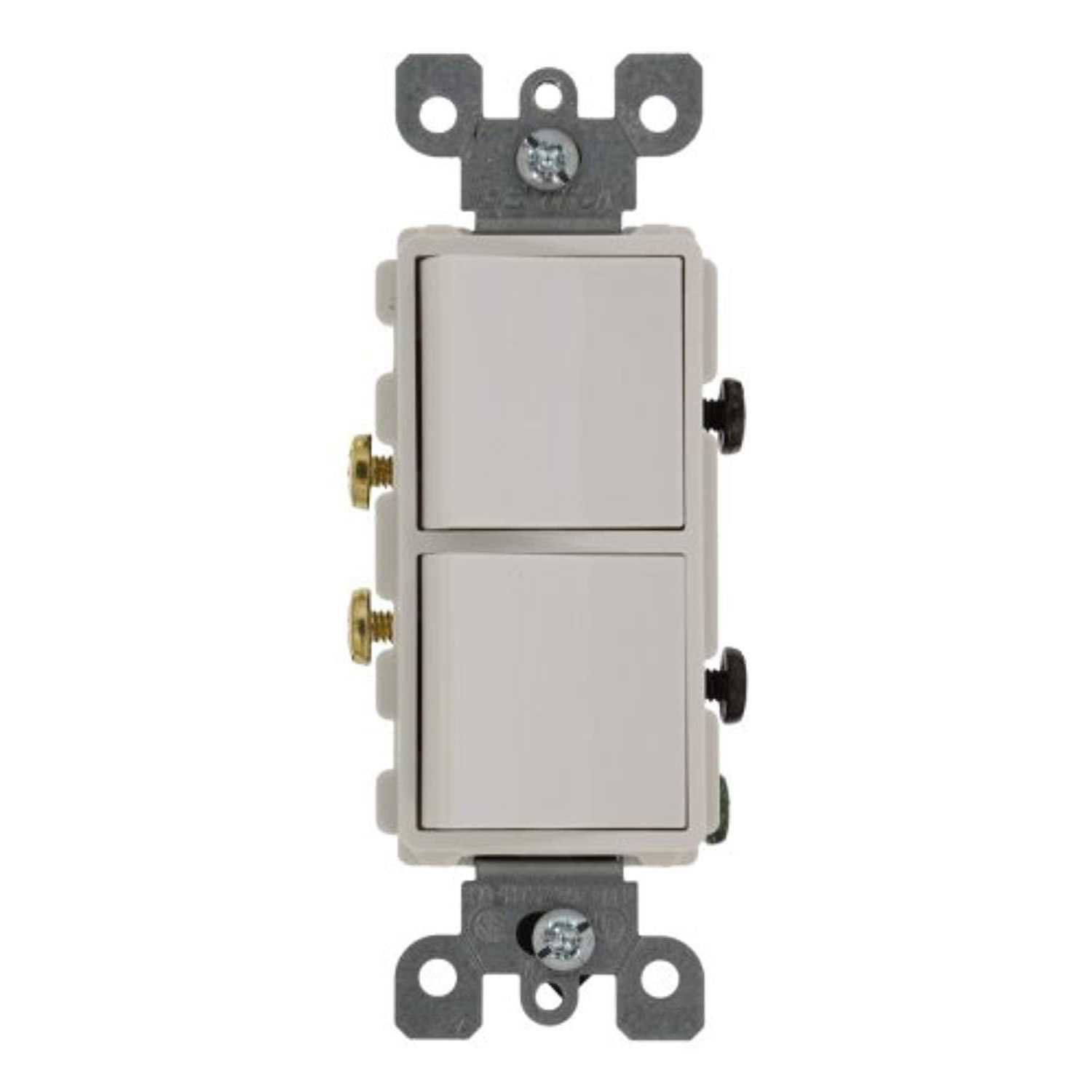 Leviton 5627 Single-Pole Decora Combination Switch - Cheap Fitting