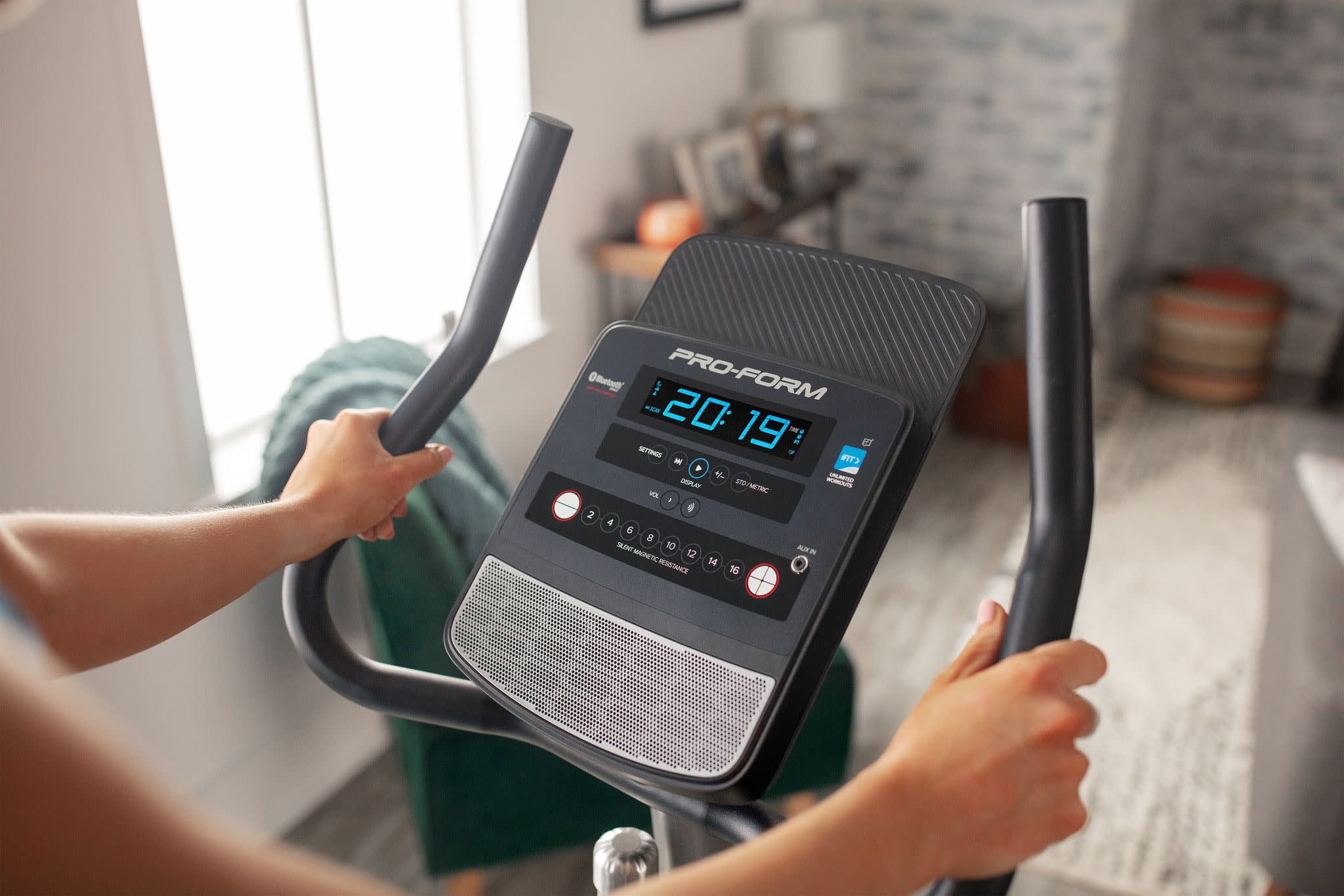 ProForm Cycle Trainer 300 Ci Upright Stationary Exercise Bike, Compatible with iFIT Personal Training - Cheap Fitting