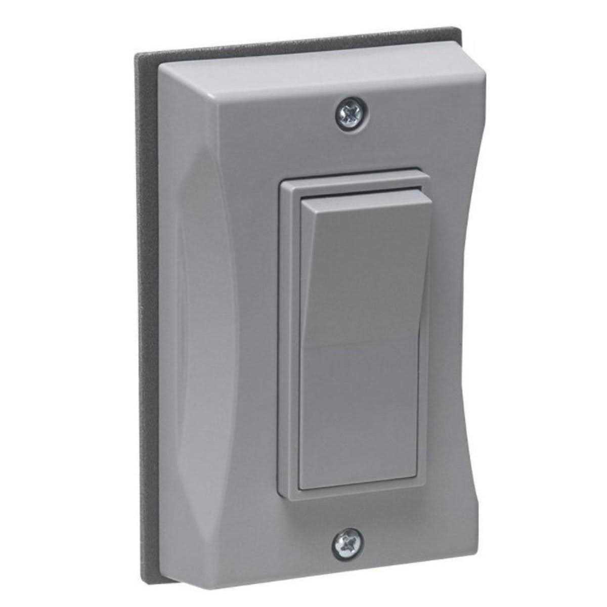 Hubbell-Raco Weatherproof Cover 1-Gang Decora Switch 5123-0 - Cheap Fitting