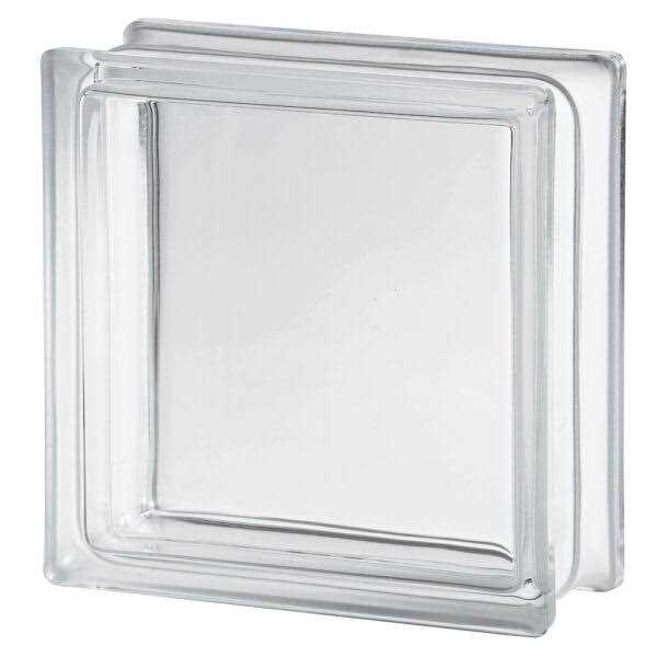 Quality Glass Block 7.5 x 7.5 x 3 Basic Clearview Glass Block - Cheap Fitting