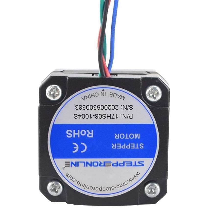 STEPPERONLINE Nema 17 Bipolar Stepper Motor 1.8deg 16Ncm 1A 42x42x20mm 4 Wires - Cheap Fitting