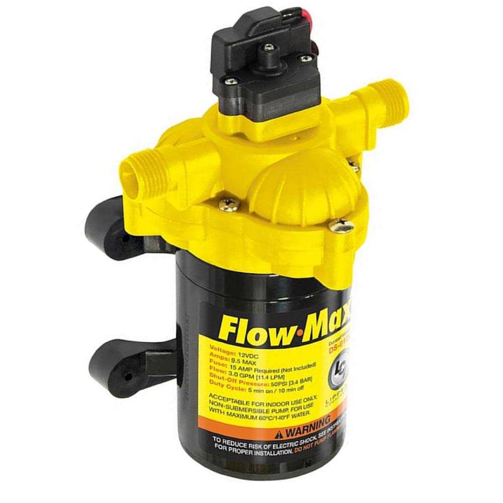 Lippert 689052 12V Flow Max Water Pump - Cheap Fitting