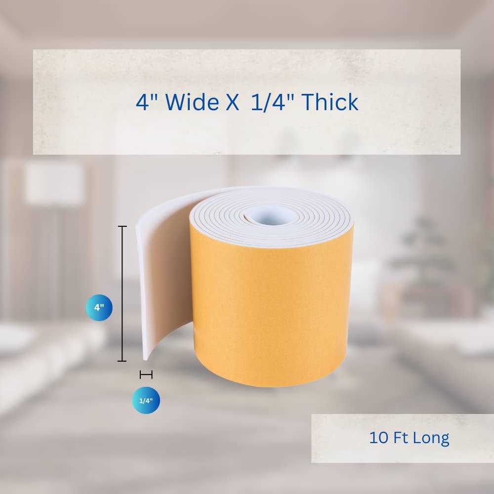 Dualplex High Density Foam Weather Stripping Door Seal Strip Insulation Tape Roll for Insulating Door Frame - Cheap Fitting