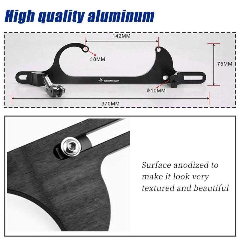 Ryanstar Throttle Cable Bracket 4150 4160 Series Throttle Brackets Billet Adjustable Aluminum - Cheap Fitting