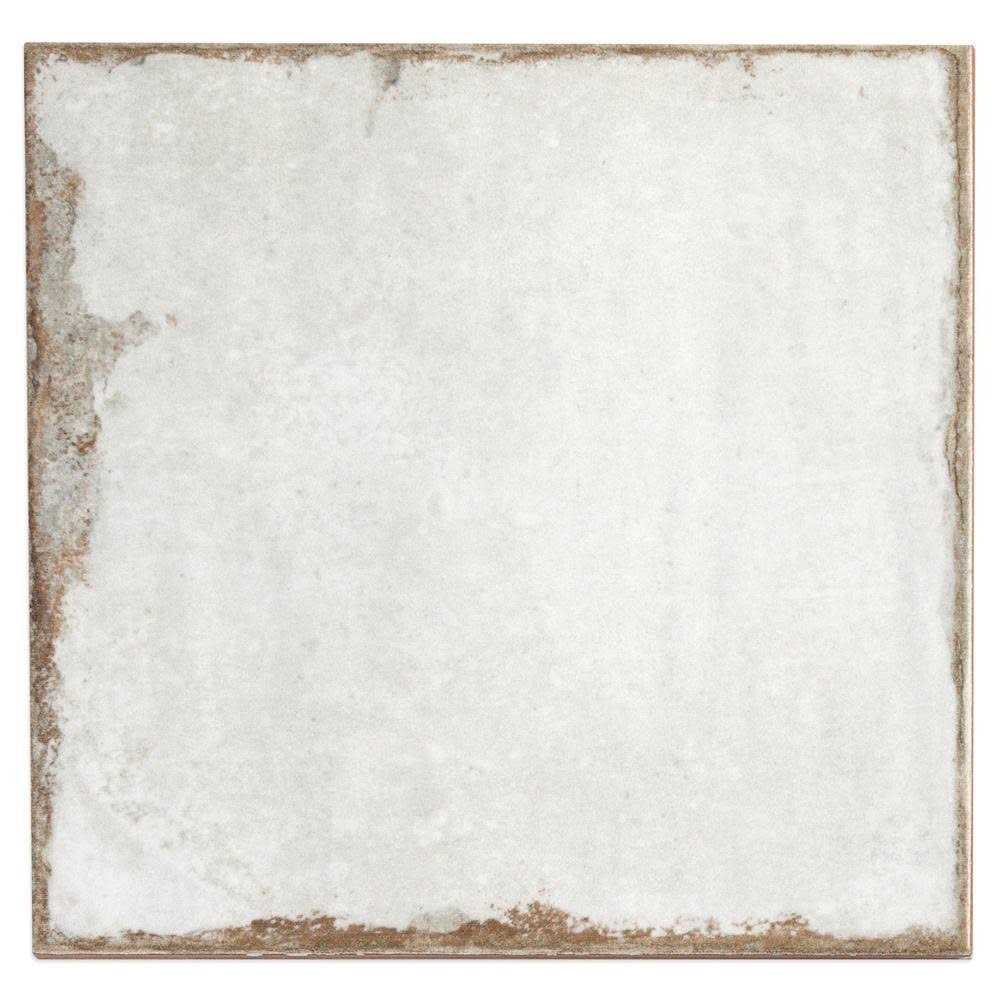 Ivy Hill Tile Angela Harris White 8 in. x 8 in. x 9mm Polished Ceramic Wall Tile - Cheap Fitting