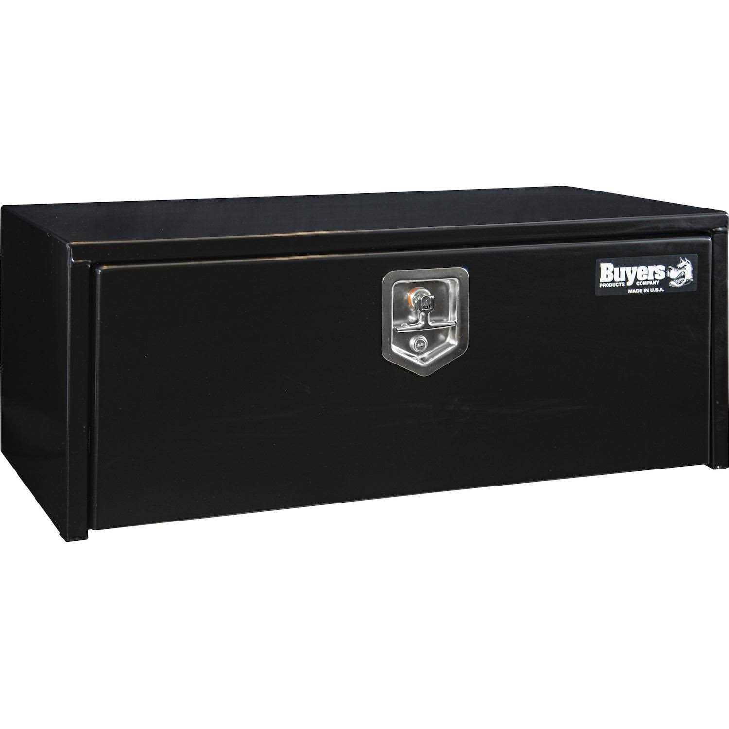 Buyers Products Black Steel Underbody Truck Box 1703305 - Cheap Fitting