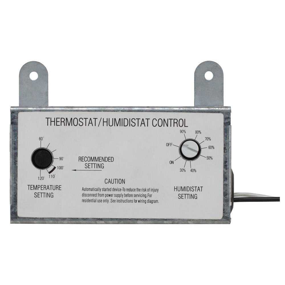 iLIVING Thermostat and Humidistat Control ILG-001TH - Cheap Fitting
