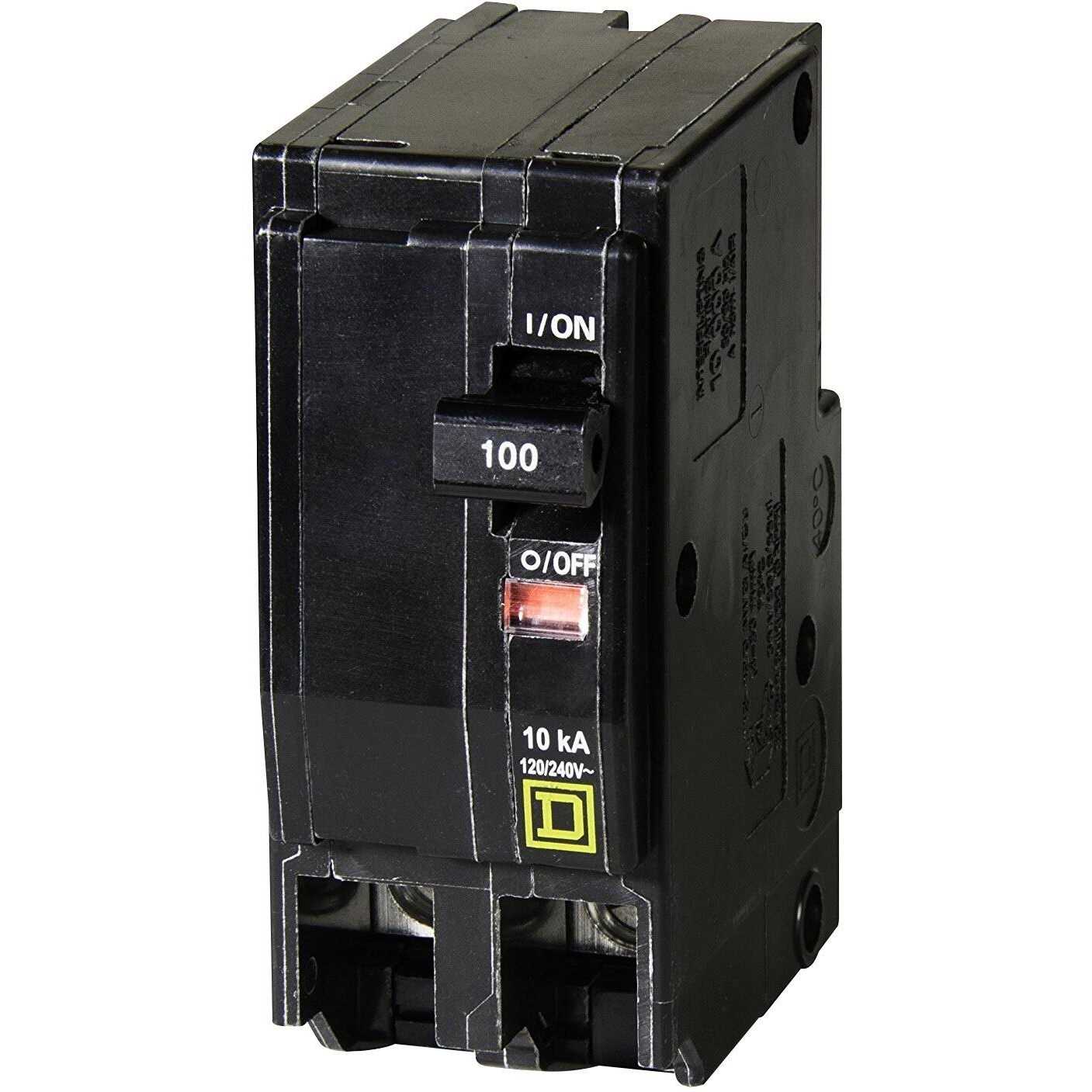 Square D QO Circuit Breaker 100 - Cheap Fitting