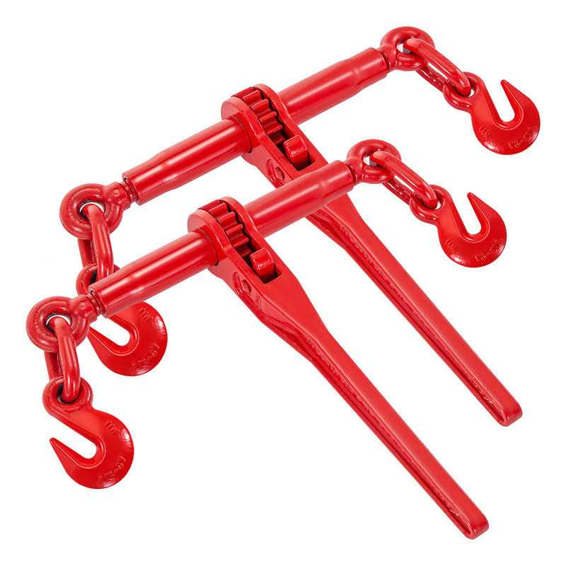 VEVOR Chain Binder 3/8in Ratchet Load Binder 6600lbs Capacity - Cheap Fitting