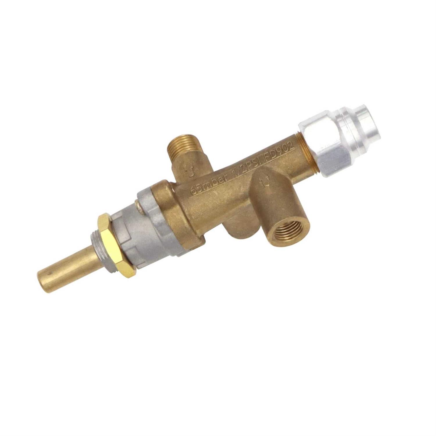 Meter Star Propane Fire Pit Main Control Brass Safety Valve,gas Room Heater Pilot Burner Assembly Parts Thermocouple Safety Device Ignition Component - Cheap Fitting