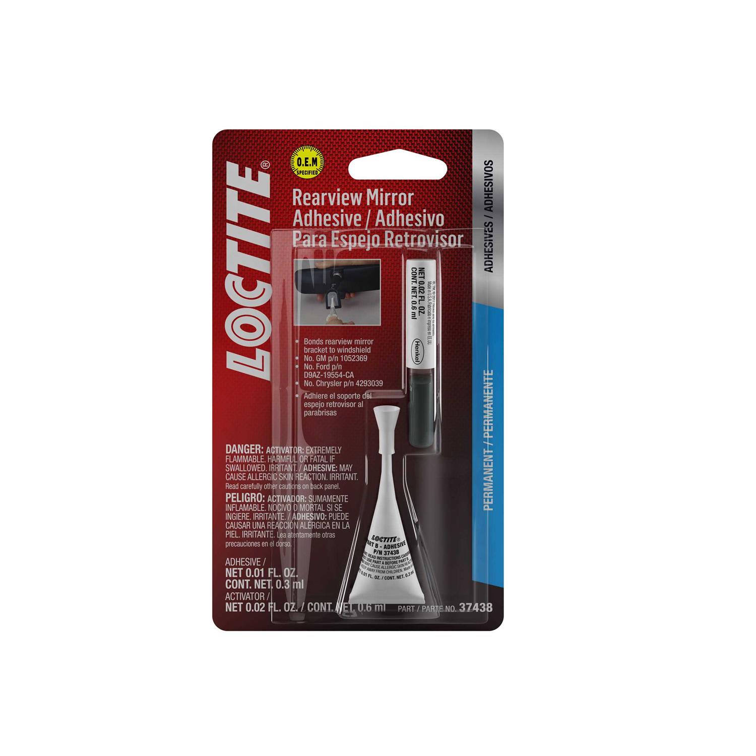 Loctite-Rearview Mirror Adhesive Kit 37438 - Cheap Fitting