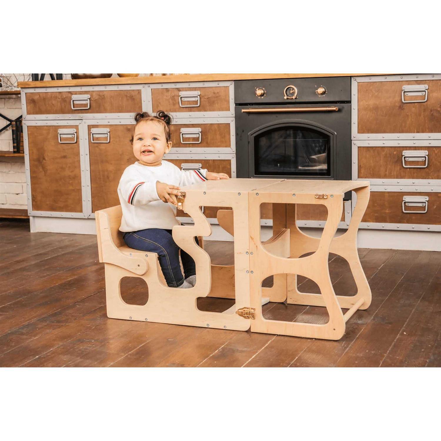 Toddler Step Stool Kids Kitchen Stool for Toddlers - Cheap Fitting