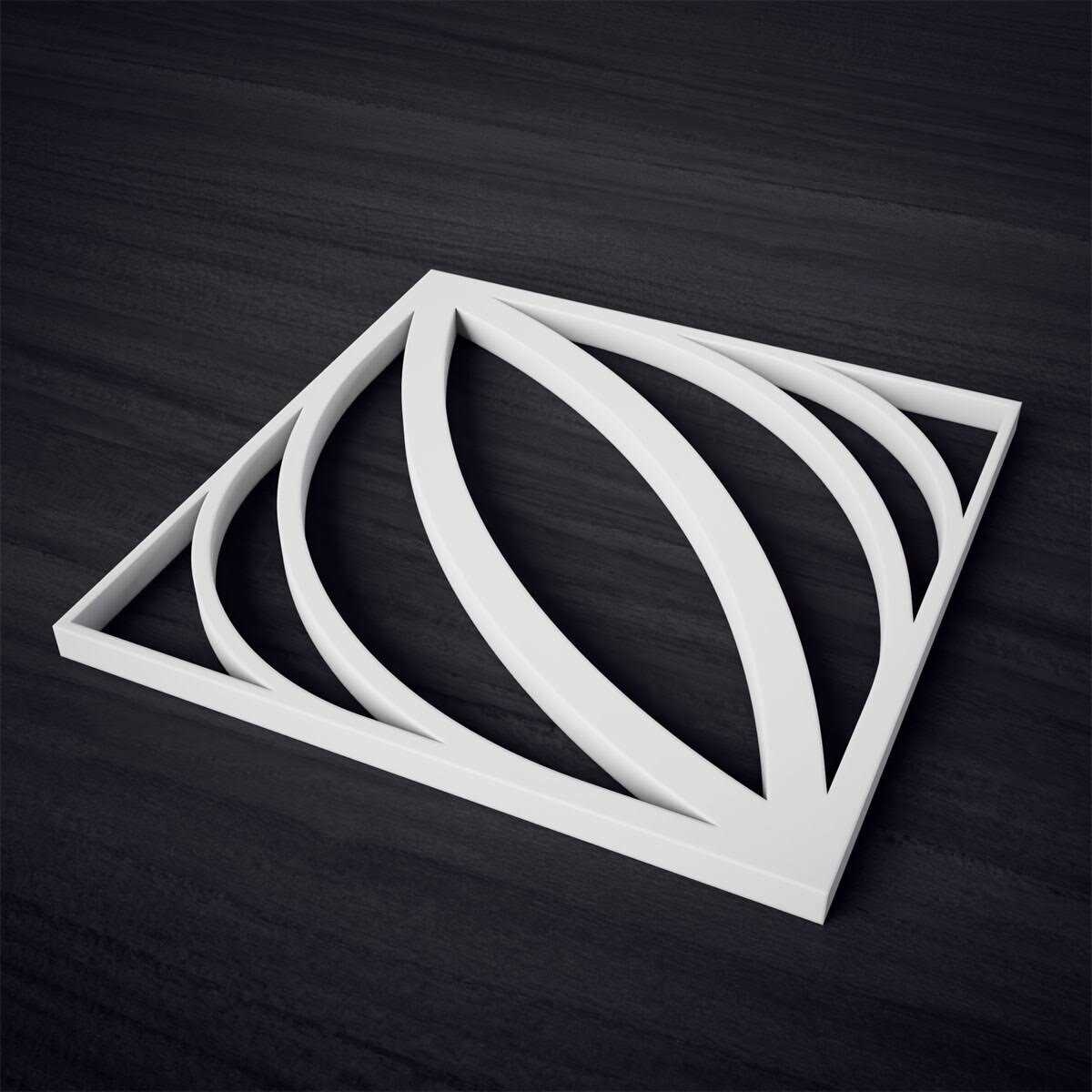 Otis Decorative Fretwork Wall Panels in Architectural Grade PVC WALP - Cheap Fitting